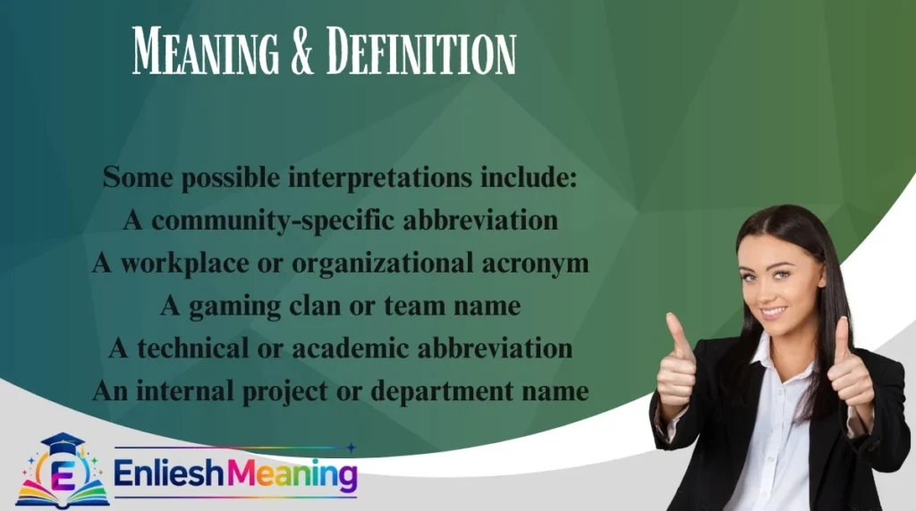 Meaning & Definition