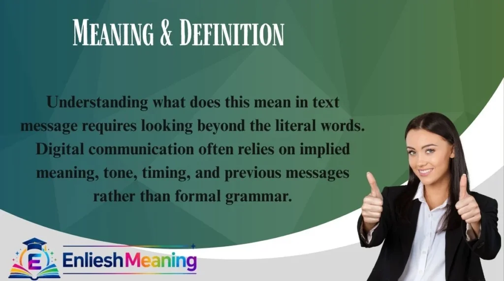 Meaning & Definition