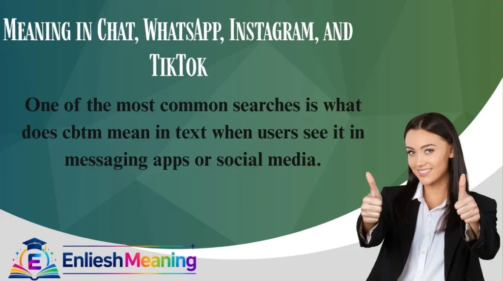 Meaning in Chat, WhatsApp, Instagram, and TikTok