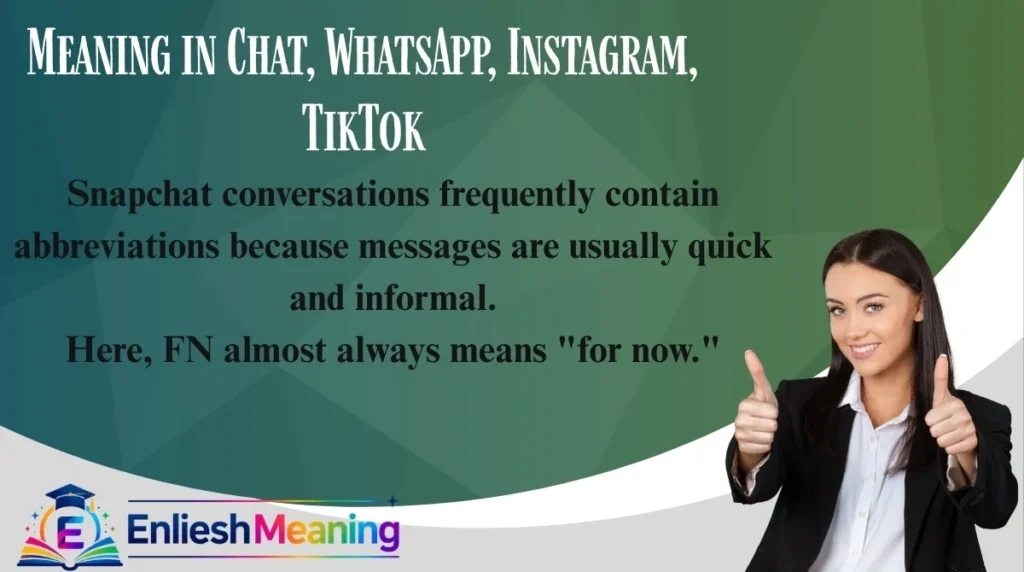 Meaning in Chat, WhatsApp, Instagram, TikTok