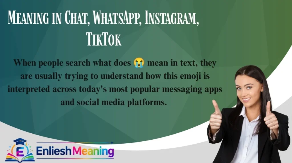 Meaning in Chat, WhatsApp, Instagram, TikTok