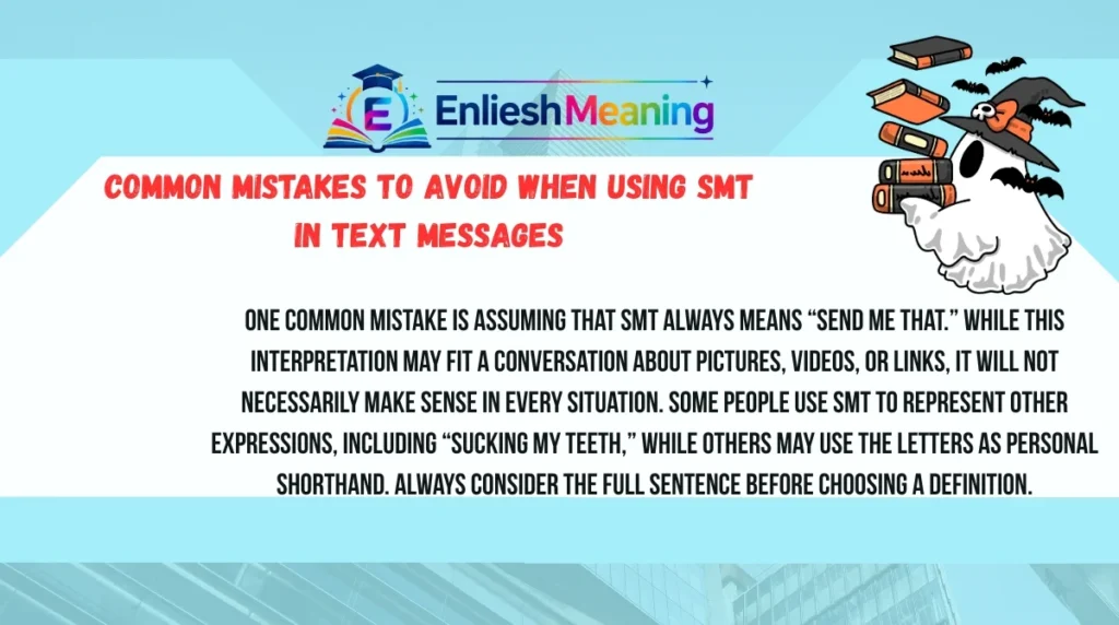 Common Mistakes to Avoid When Using SMT in Text Messages