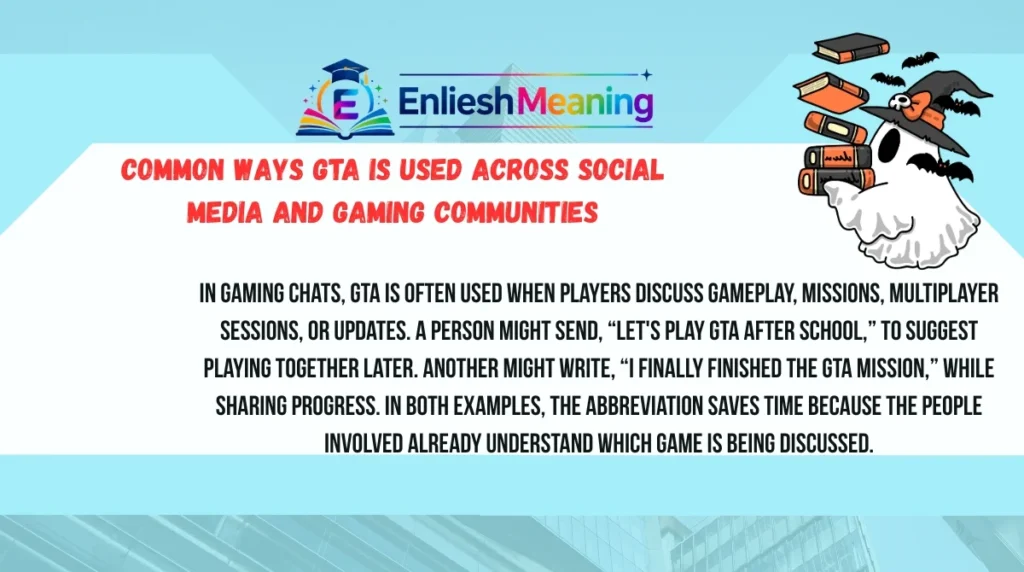 Common Ways GTA Is Used Across Social Media and Gaming Communities