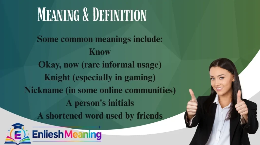 Meaning & Definition