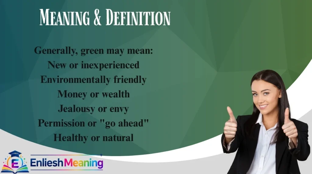 Meaning & Definition