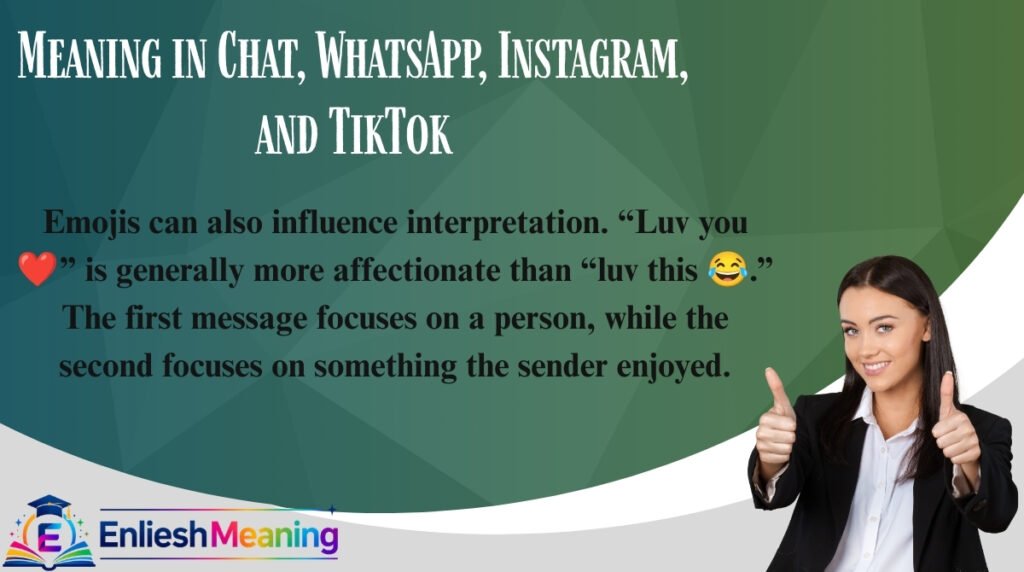 Meaning in Chat, WhatsApp, Instagram, and TikTok