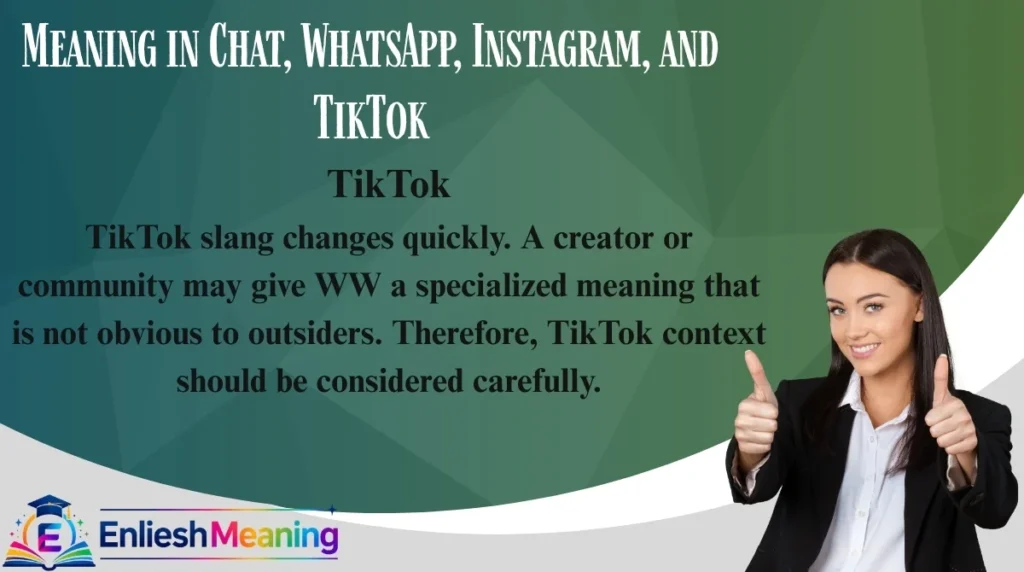 Meaning in Chat, WhatsApp, Instagram, and TikTok