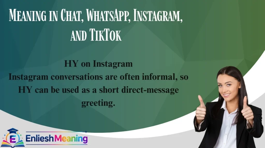 Meaning in Chat, WhatsApp, Instagram, and TikTok