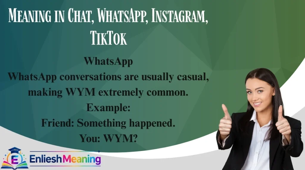 Meaning in Chat, WhatsApp, Instagram, TikTok