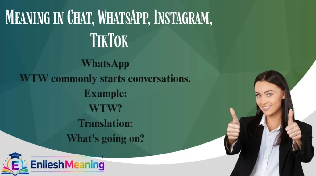 Meaning in Chat, WhatsApp, Instagram, TikTok