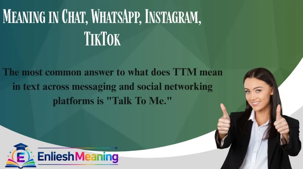 Meaning in Chat, WhatsApp, Instagram, TikTok