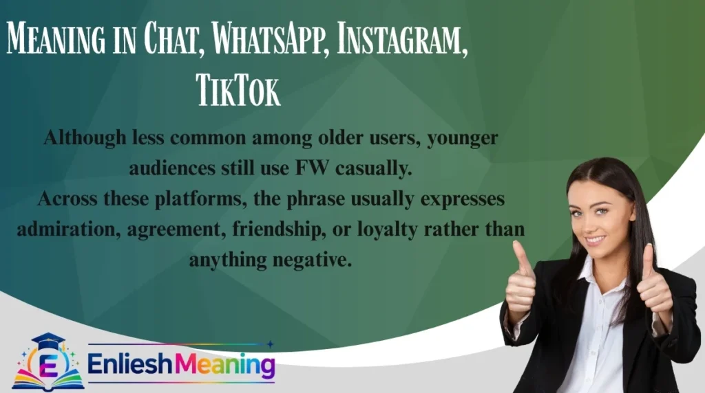 Meaning in Chat, WhatsApp, Instagram, TikTok