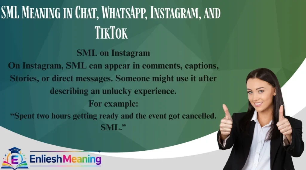 SML Meaning in Chat, WhatsApp, Instagram, and TikTok
