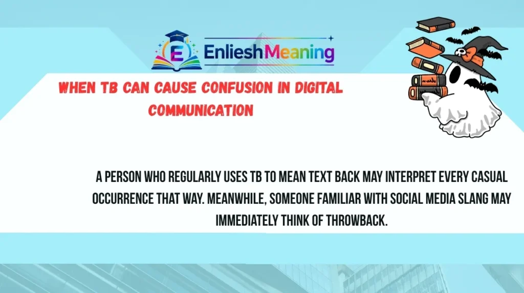 When TB Can Cause Confusion in Digital Communication