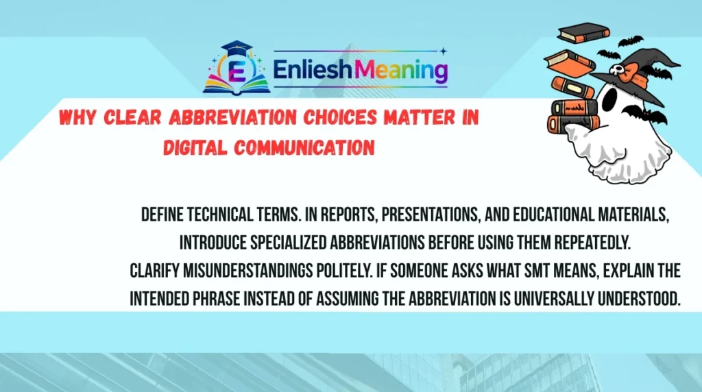 Why Clear Abbreviation Choices Matter in Digital Communication
