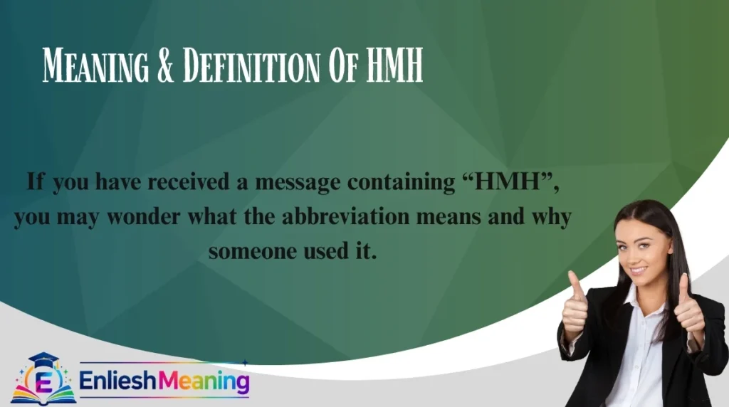 Meaning & Definition Of HMH