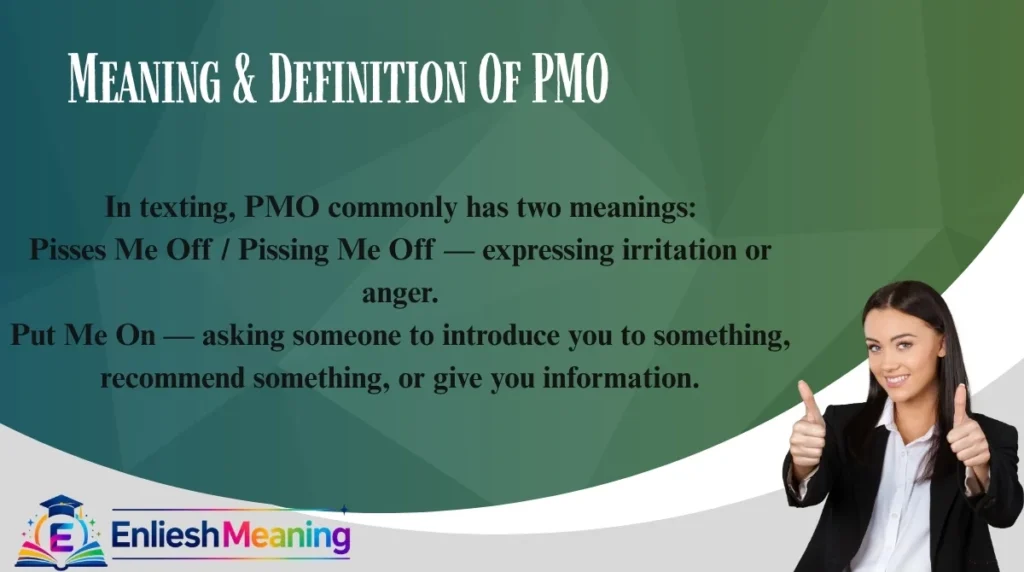 Meaning & Definition Of PMO