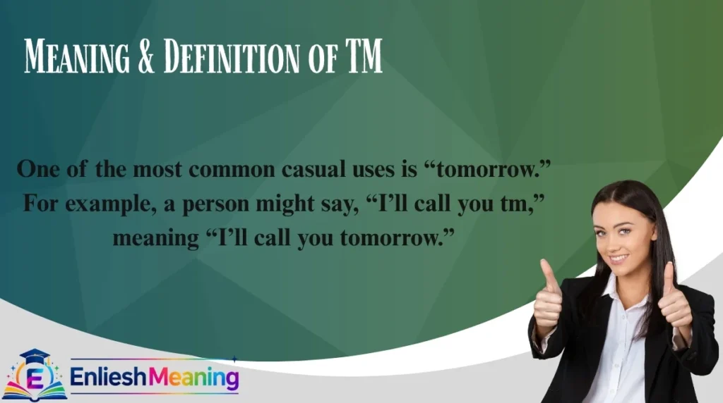 Meaning & Definition of TM