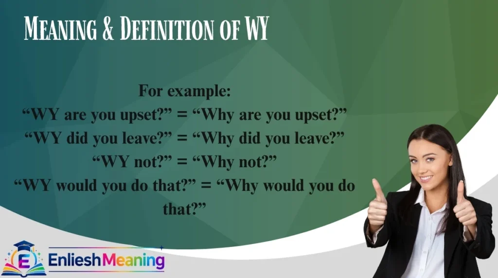 Meaning & Definition of WY