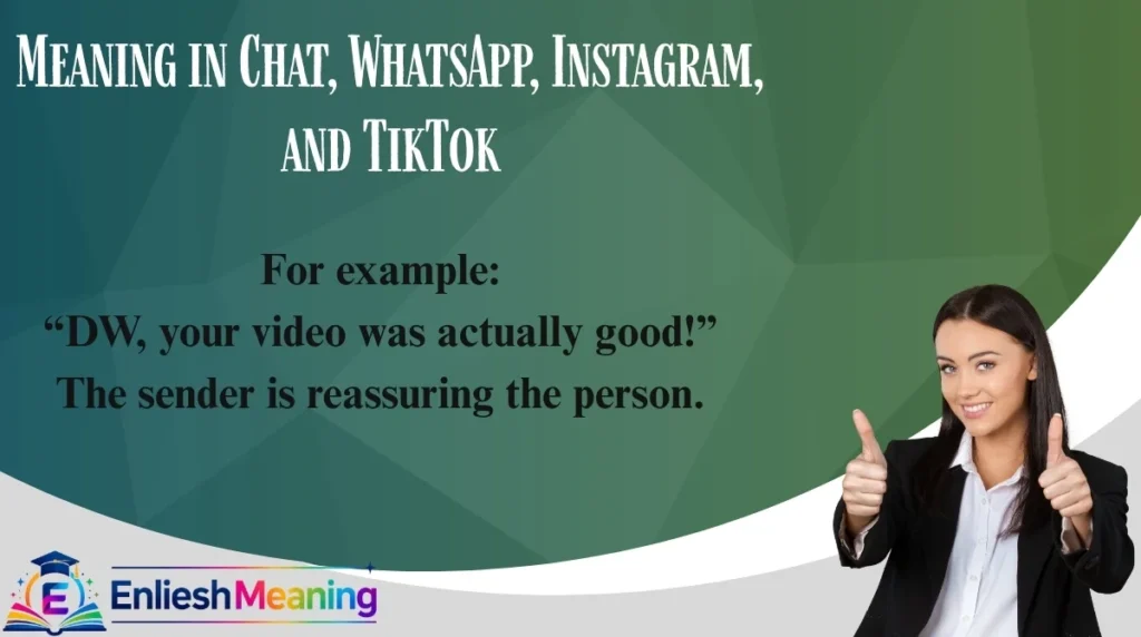 Meaning in Chat, WhatsApp, Instagram, and TikTok