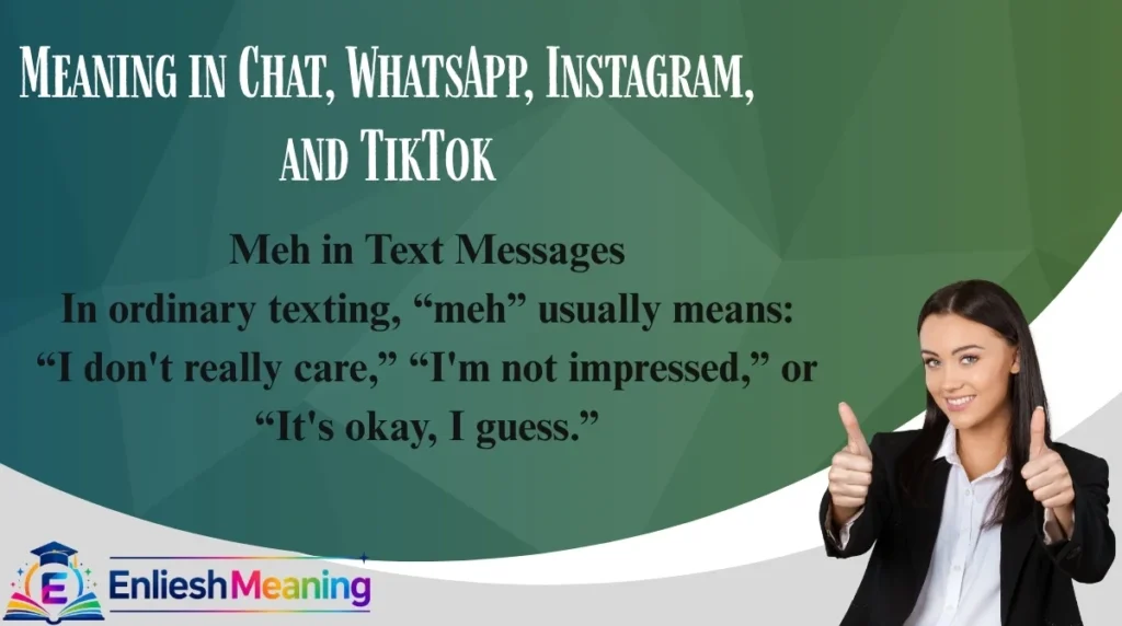 Meaning in Chat, WhatsApp, Instagram, and TikTok
