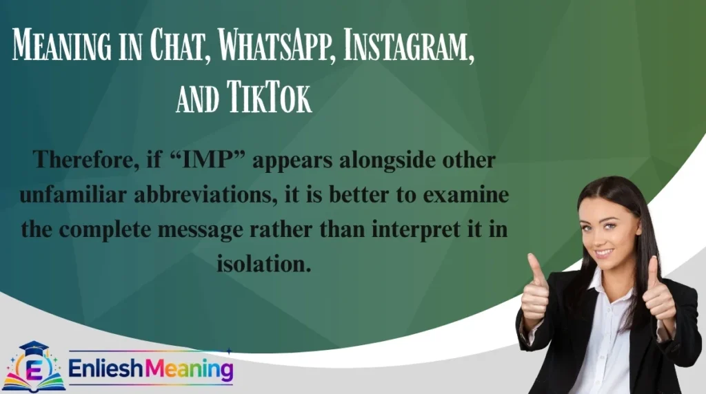 Meaning in Chat, WhatsApp, Instagram, and TikTok