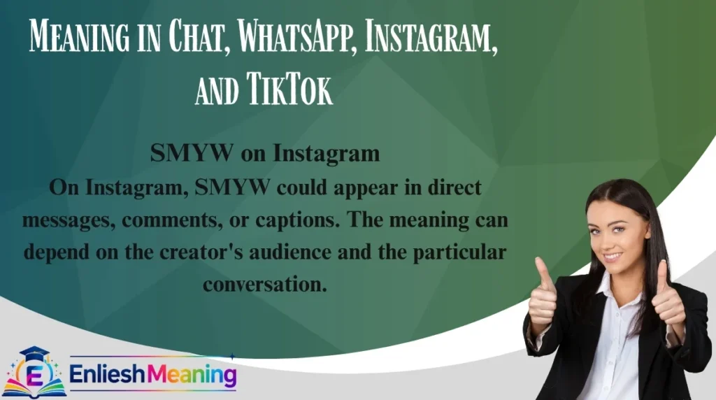 Meaning in Chat, WhatsApp, Instagram, and TikTok