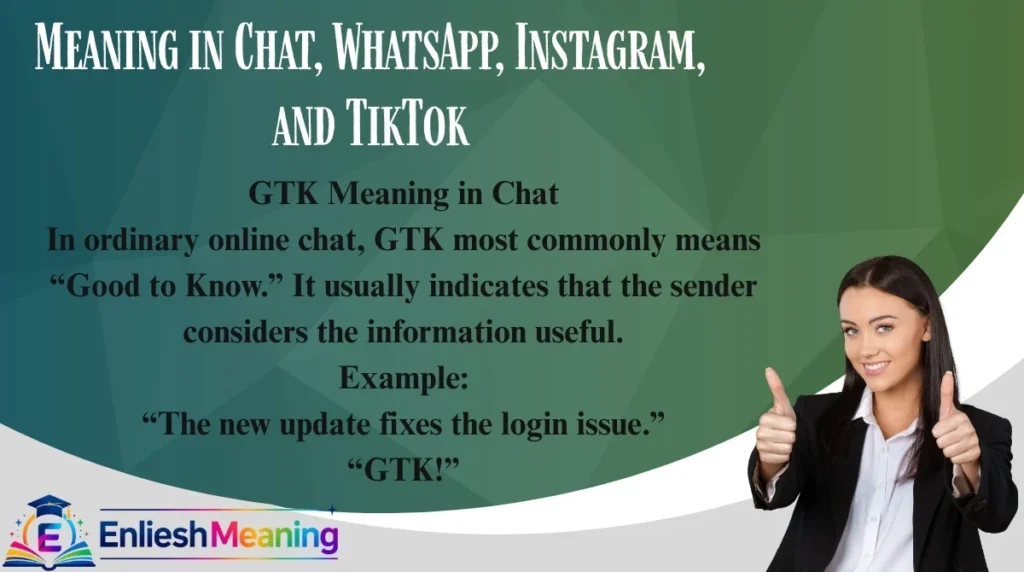 Meaning in Chat, WhatsApp, Instagram, and TikTok