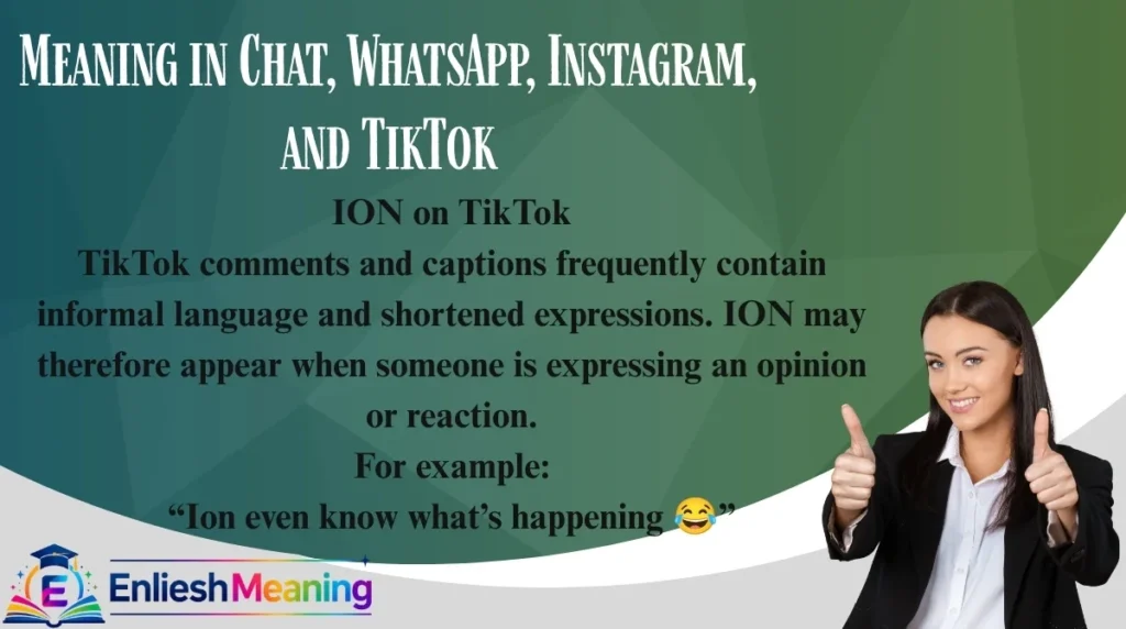 Meaning in Chat, WhatsApp, Instagram, and TikTok