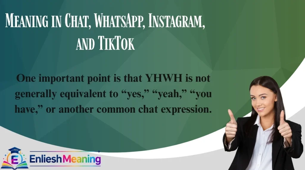 Meaning in Chat, WhatsApp, Instagram, and TikTok