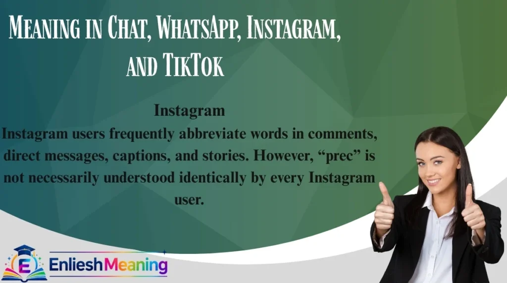 Meaning in Chat, WhatsApp, Instagram, and TikTok