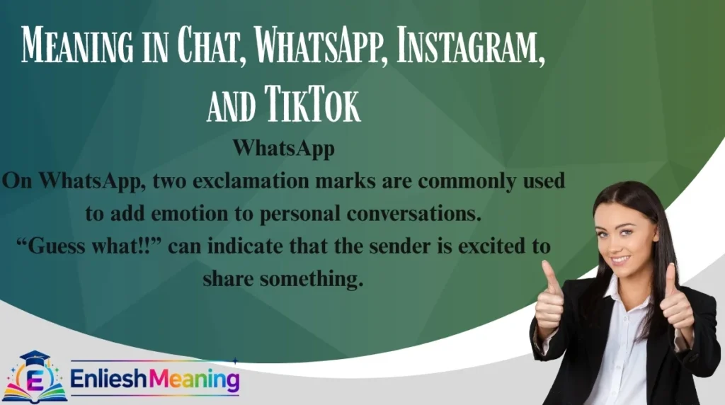 Meaning in Chat, WhatsApp, Instagram, and TikTok