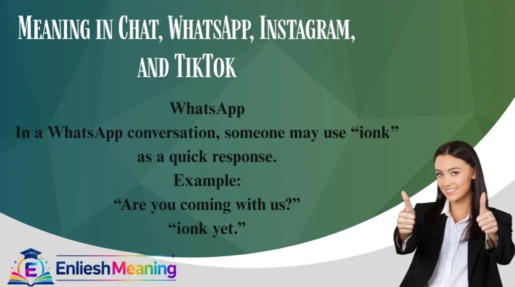 Meaning in Chat, WhatsApp, Instagram, and TikTok