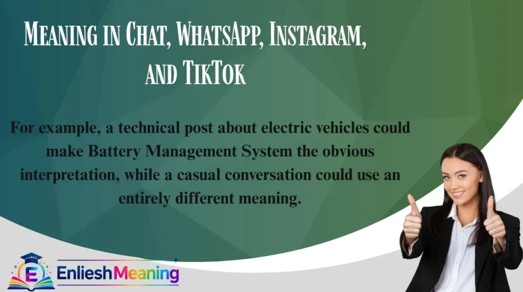 Meaning in Chat, WhatsApp, Instagram, and TikTok