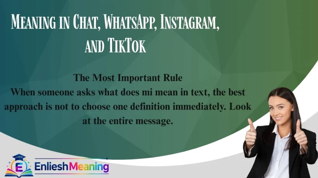 Meaning in Chat, WhatsApp, Instagram, and TikTok