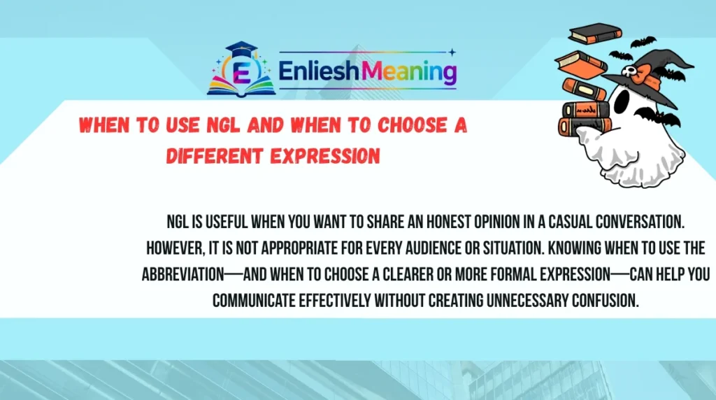 When to Use NGL and When to Choose a Different Expression