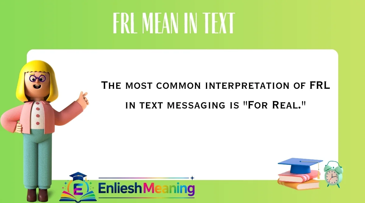 FRL Mean in Text