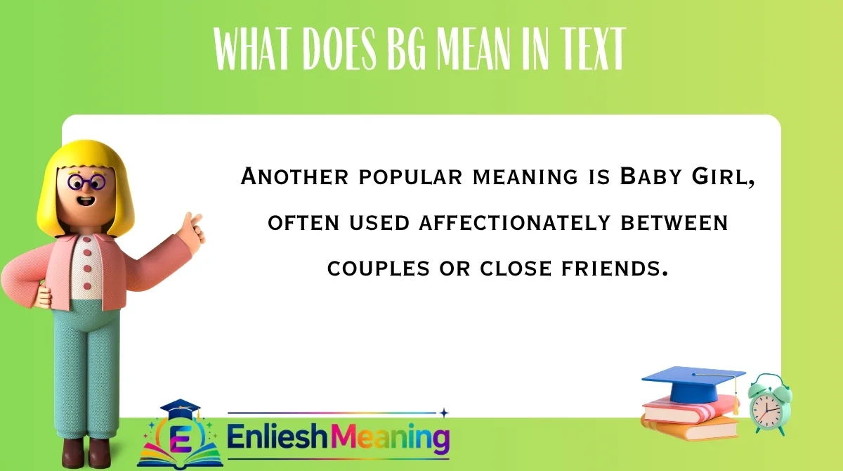 What Does BG Mean in Text