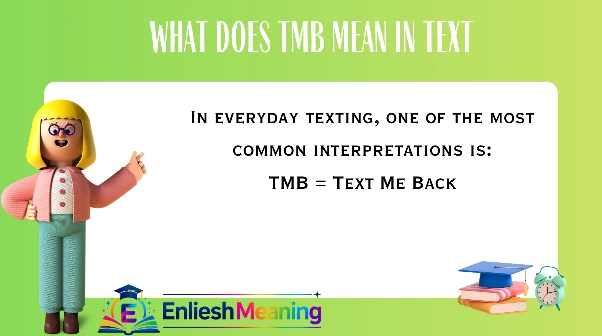 What Does TMB Mean in Text
