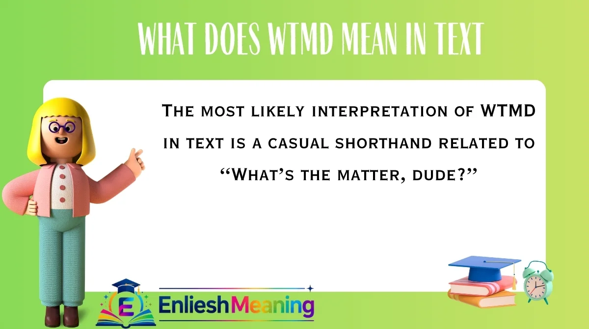 What Does WTMD Mean in Text