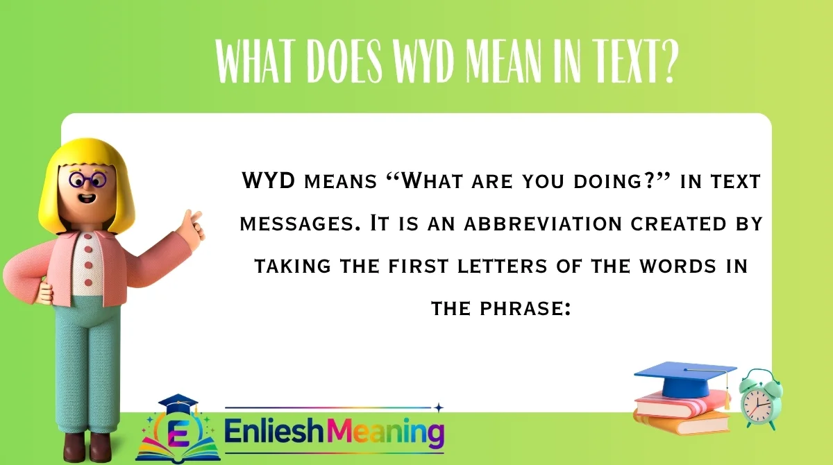 What Does WYD Mean in Text?