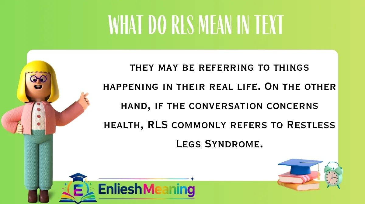 What Do RLS Mean in Text