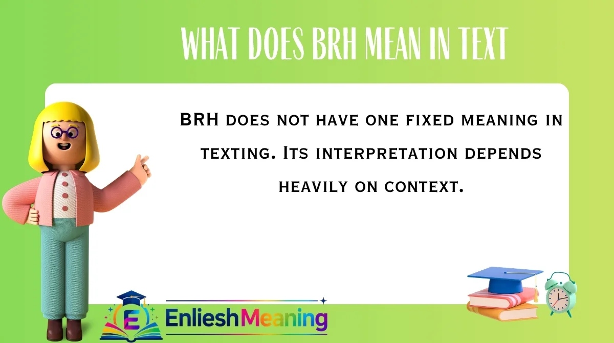 What Does BRH Mean in Text