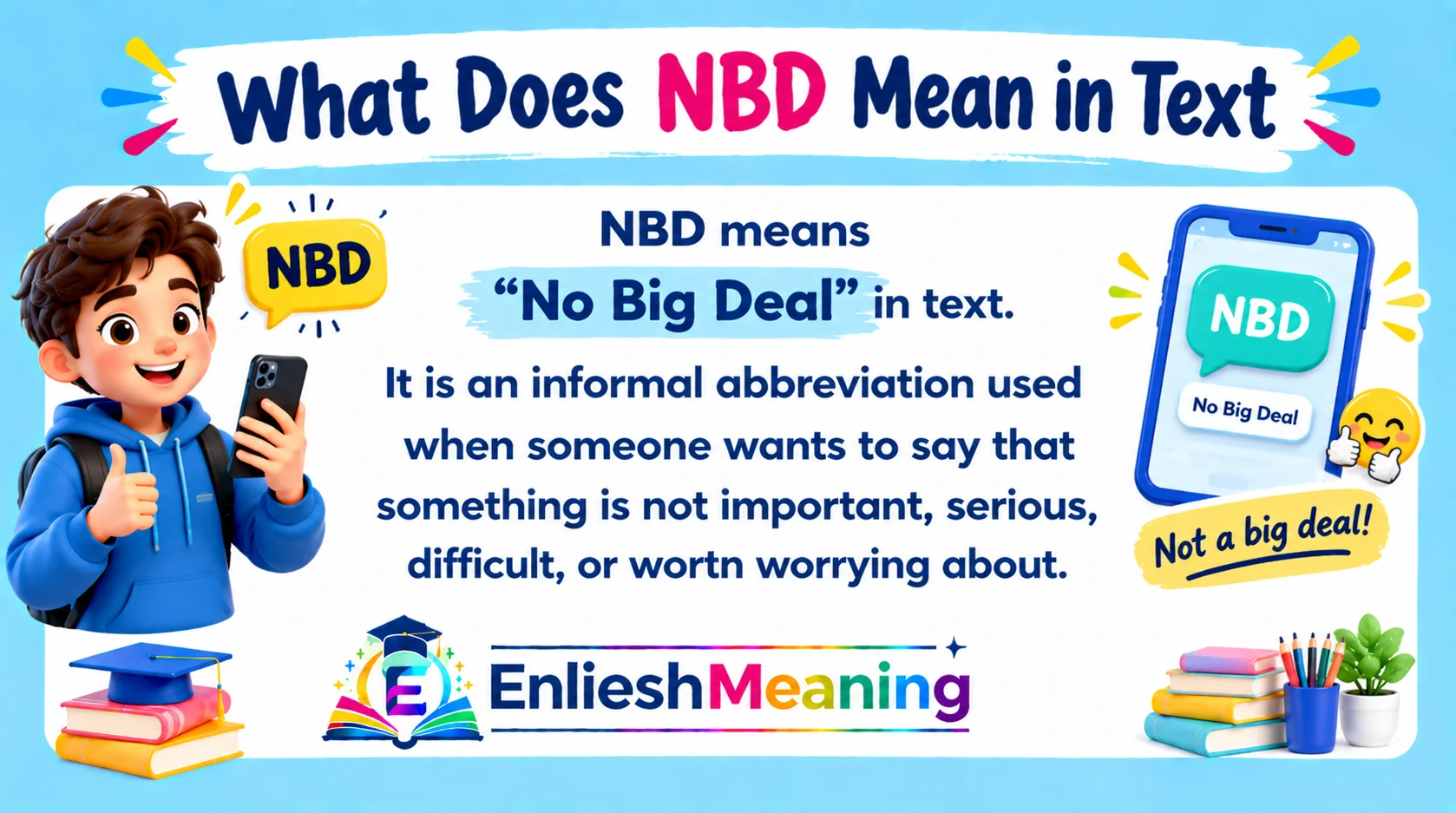 What Does NBD Mean in Text