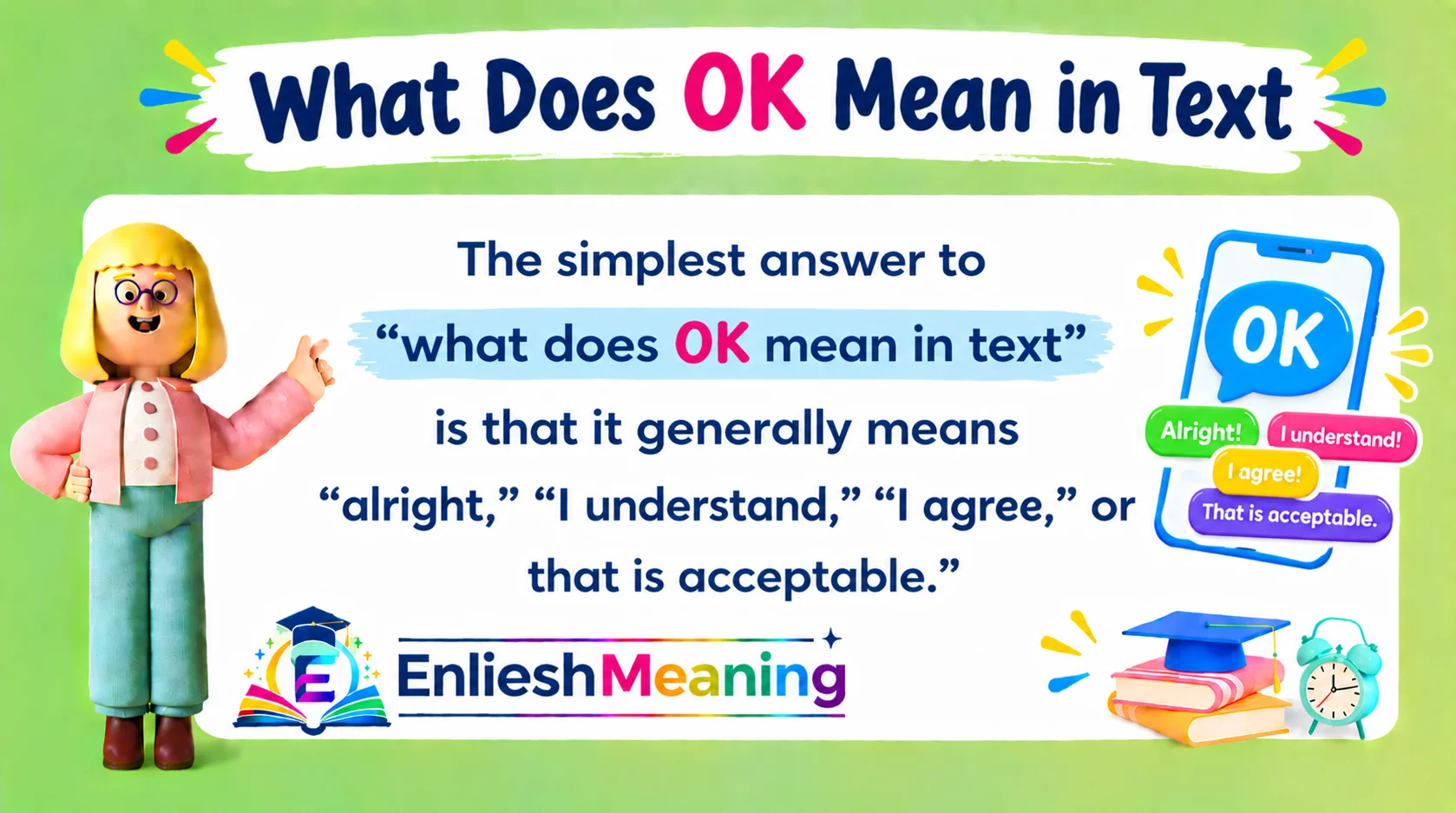 What Does OK Mean in Text
