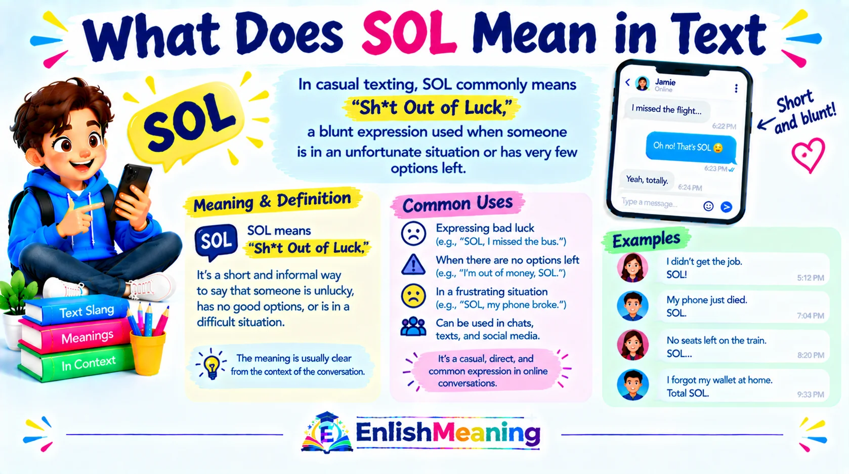 What Does SOL Mean in Text