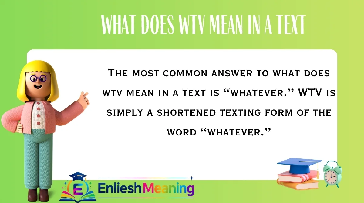 What Does WTV Mean in a Text
