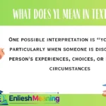 What Does YL Mean in Text